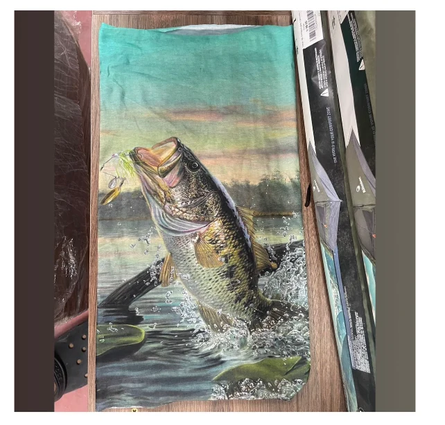 BANDANA CAPTAIN CLOSEOUT BASS PEZ SALTANDO